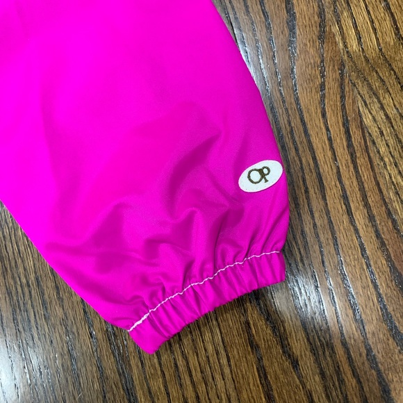 New OP Ocean Pacific Men’s Windbreaker Jacket Pink Magenta Japanese Size L - Picture 2 of 12